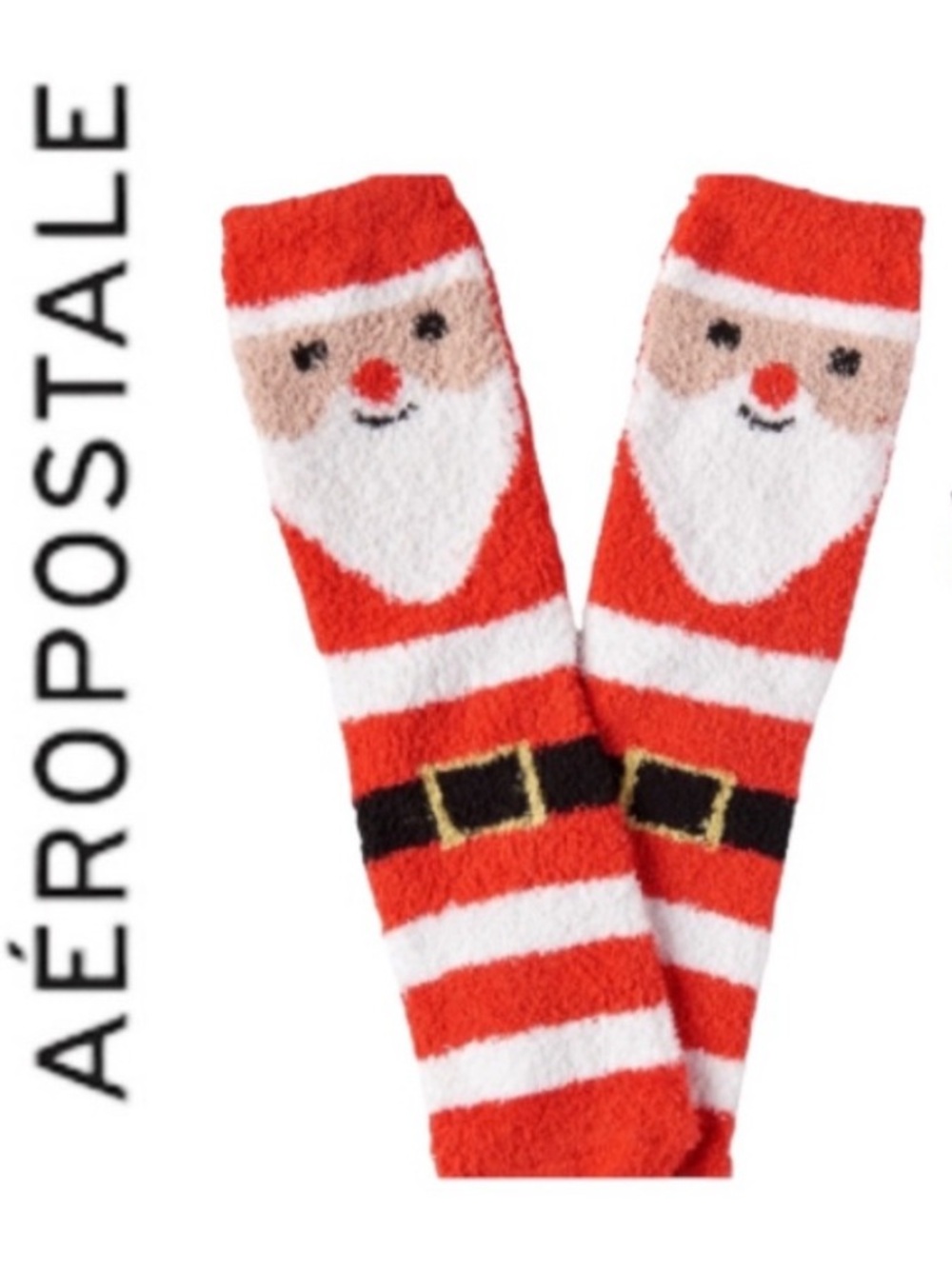AEROPOSTALE➕NWT Santa Fuzzy Socks